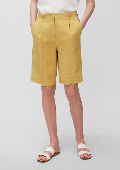 Marc O'Polo Pantalon en jaune, Vue avec modèle