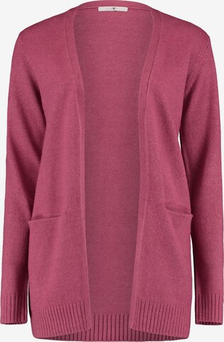 Hailys Knit Cardigan 'Stacy' in Pink: front