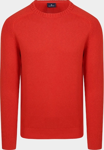 Steppin' out Pullover in Rot: Vorderseite