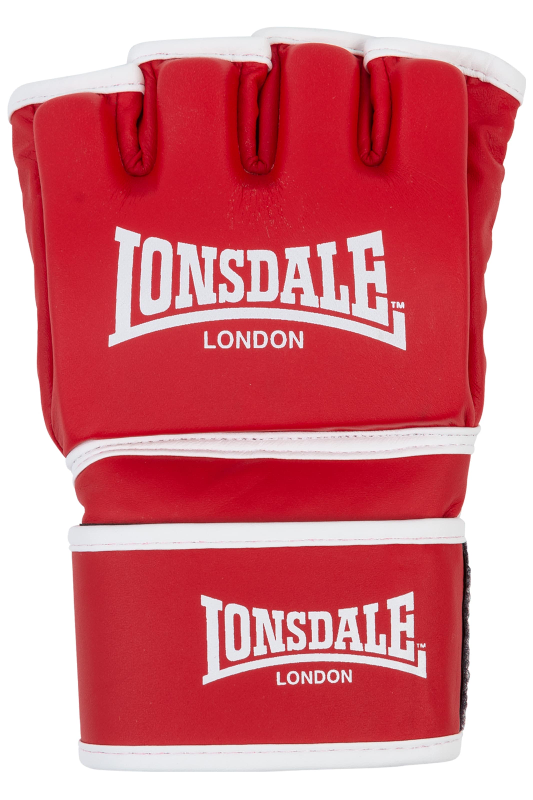 LONSDALE Sports gloves 'Harlton' in Red