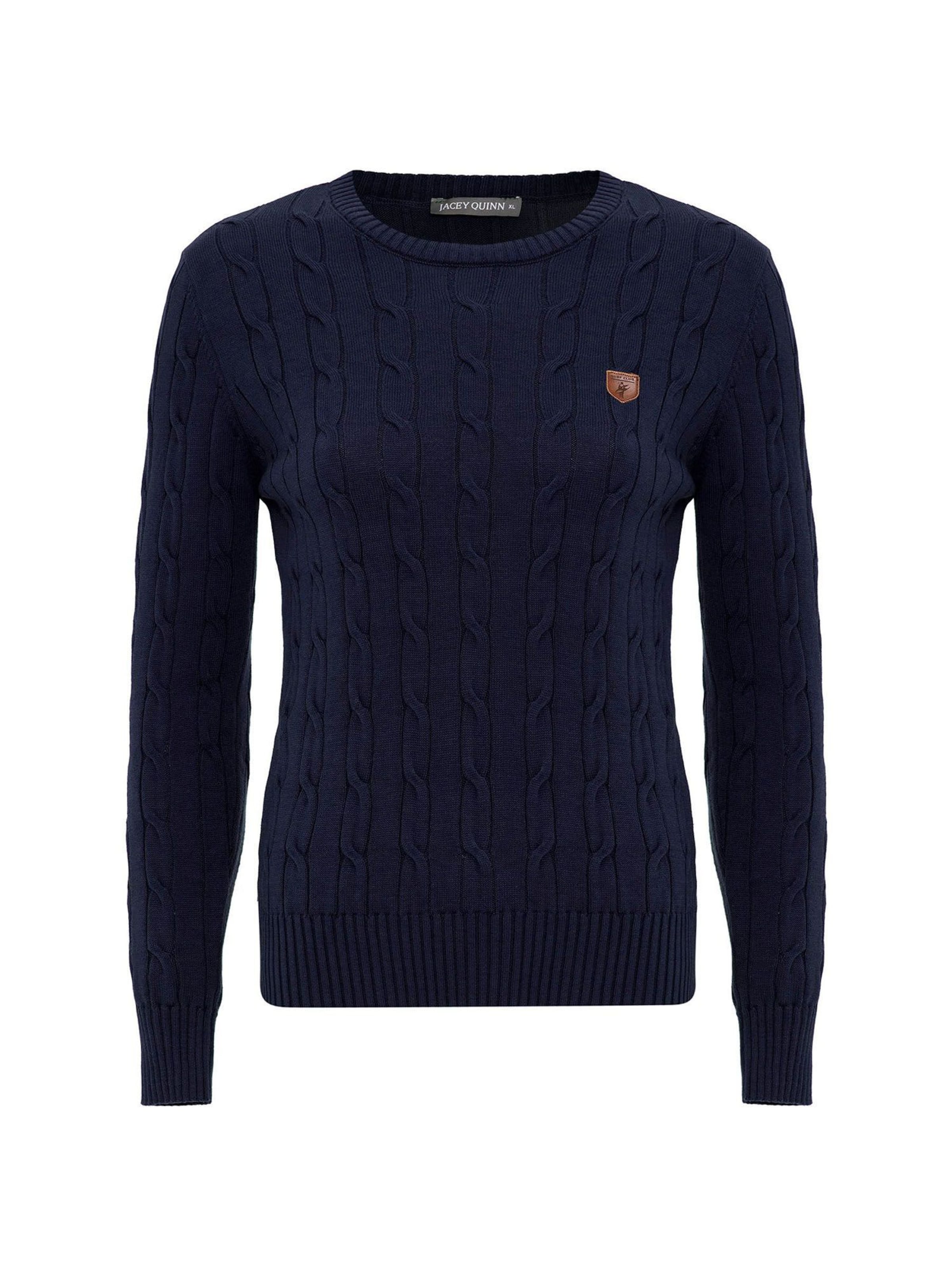 Jacey Quinn - Pullover em azul: frente