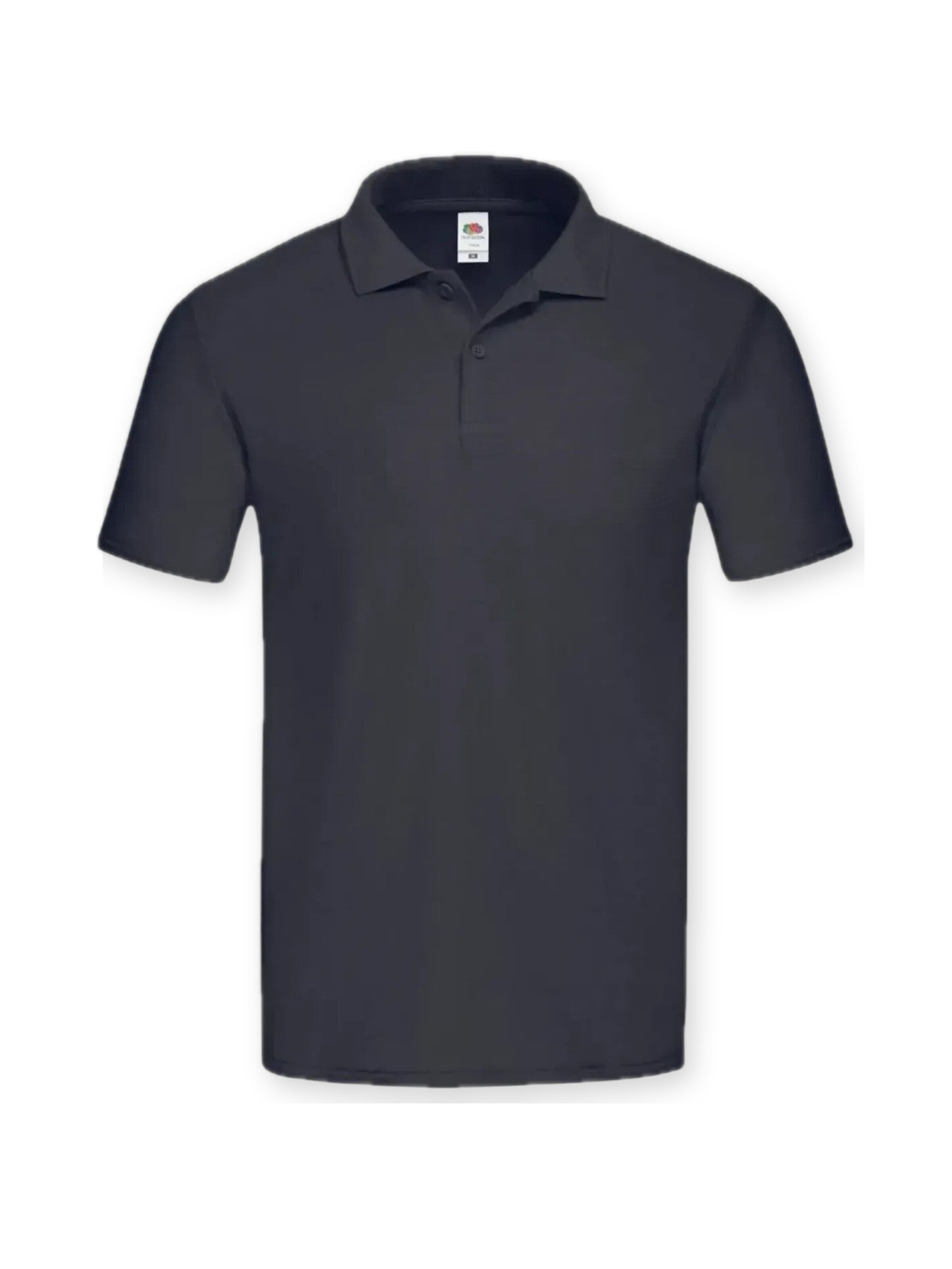 FRUIT OF THE LOOM Shirt 'Mens short sleeve polo' in Blauw: voorkant