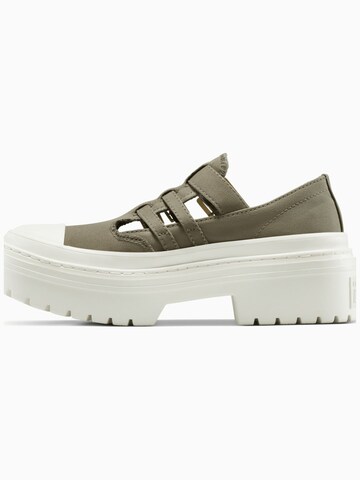 CONVERSE Sneakers laag 'Converse Chuck Taylor As Lugged Heel Mj' in Groen