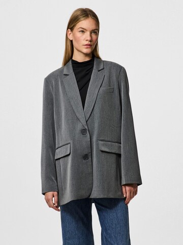 Blazer 'PCKAMIL' di PIECES in grigio: frontale