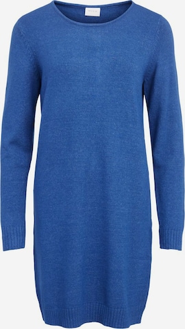 VILA - Vestido de punto en azul: frente
