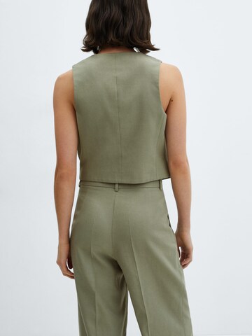 MANGO Suit Vest 'Alicante' in Green