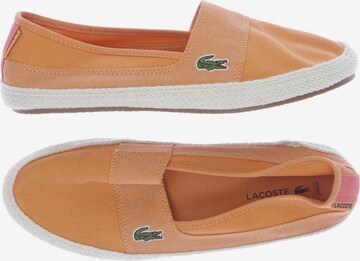 LACOSTE Flats & Loafers in 39 in Orange: front