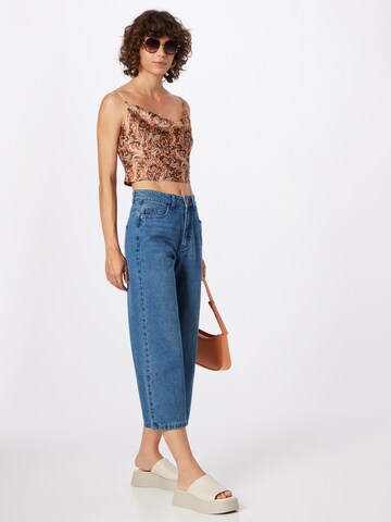 PIECES Wide Leg Jeans 'ELLI' i blå