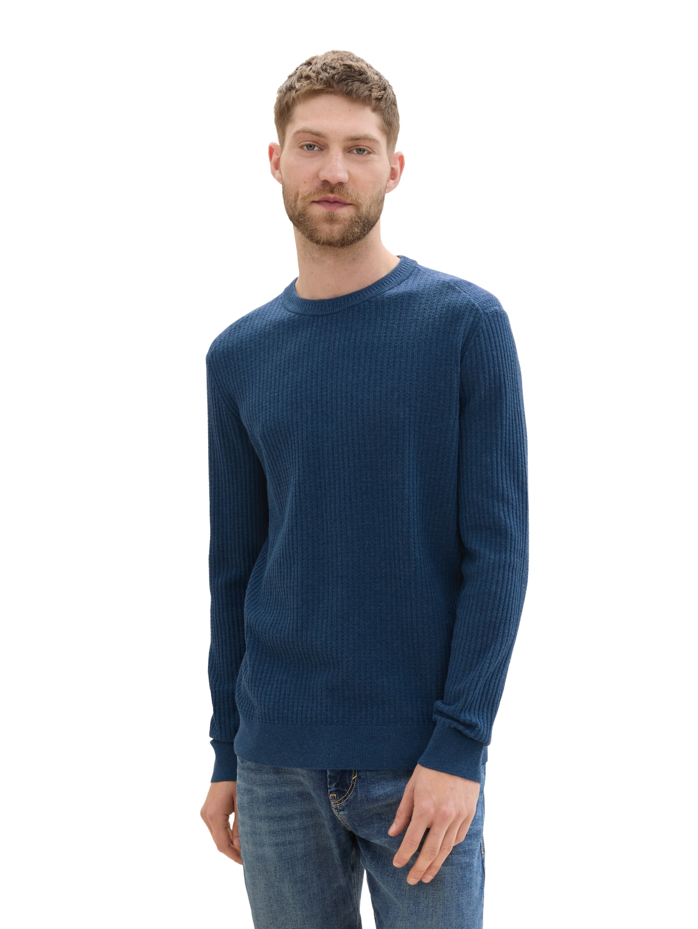 TOM TAILOR Pullover in Blau
