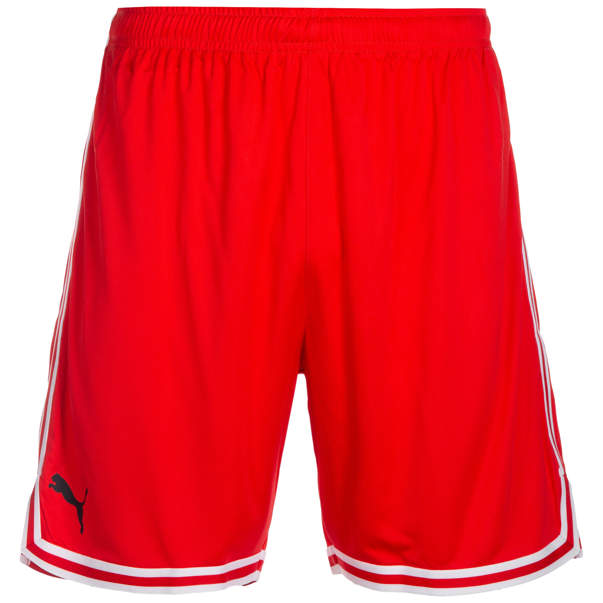 PUMA Sportshorts 'Hoops Team Game' in Rot: Vorderseite