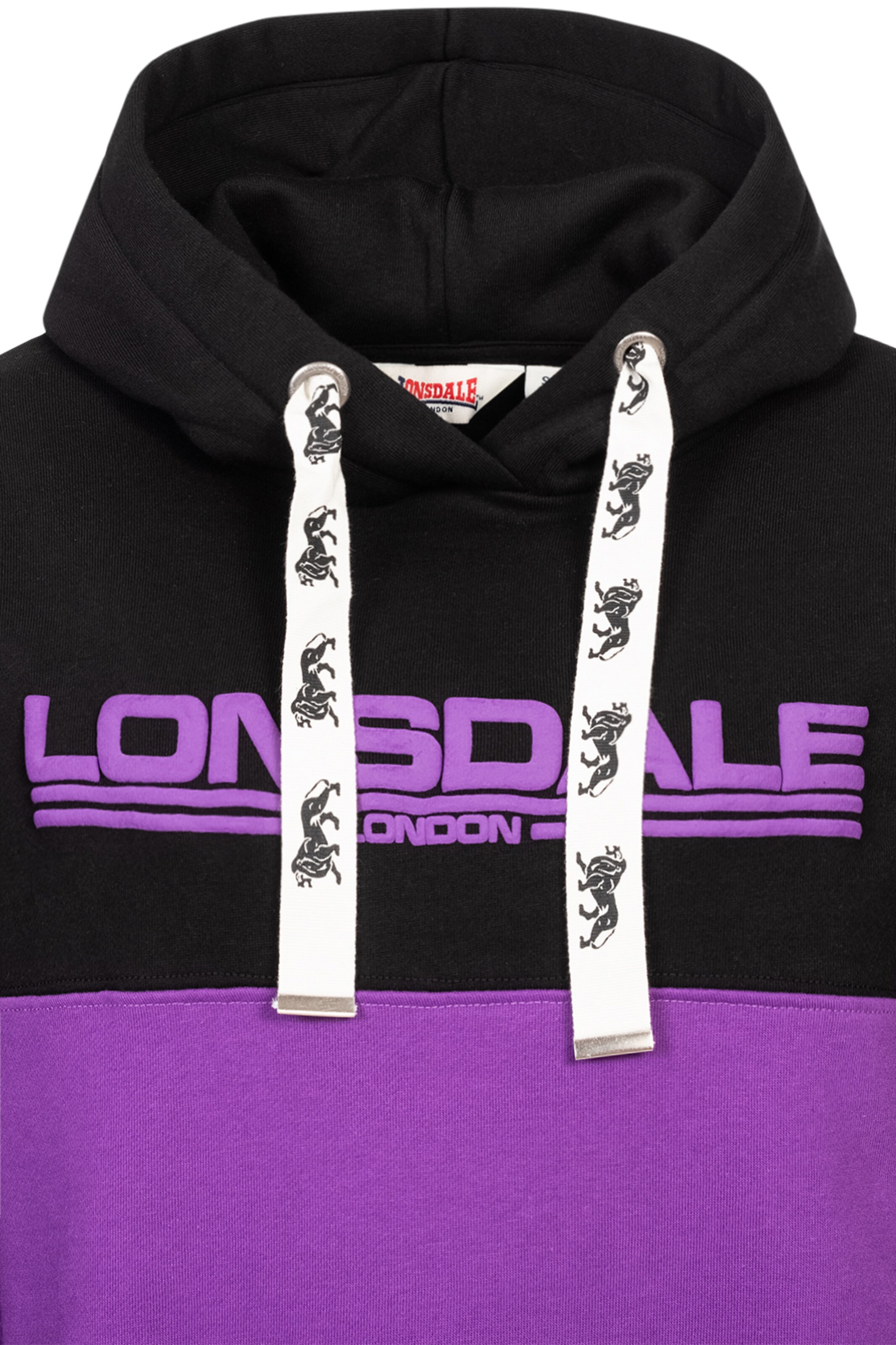 LONSDALE Mikina 'Wardie' – fialová