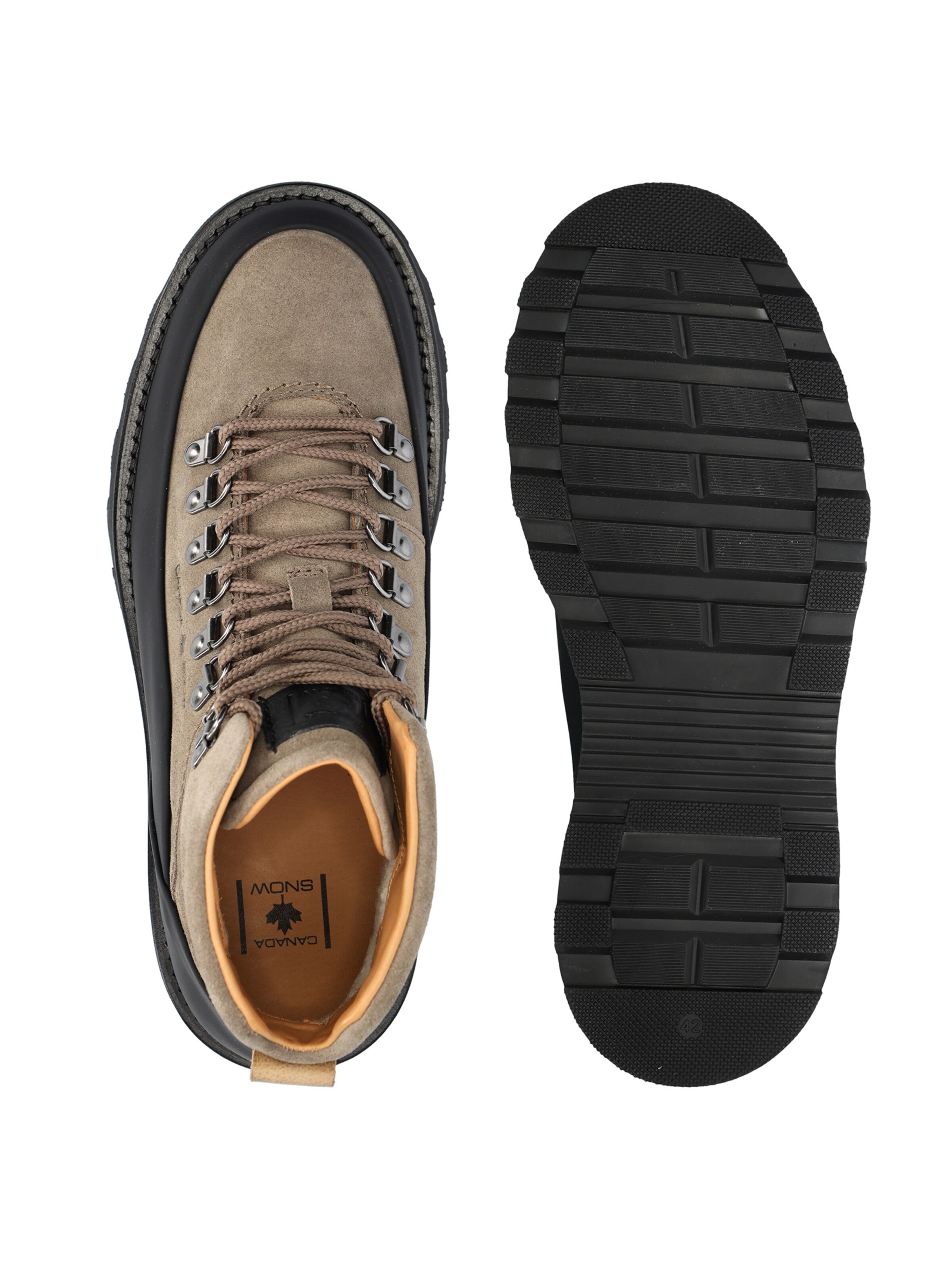 Bottes à lacets 'MOUNT JACK' CANADA SNOW en beige