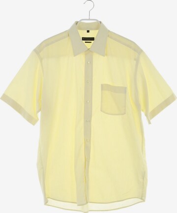 Renato Cavalli Button Up Shirt in L in Yellow: front