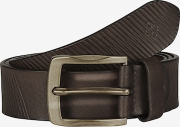 Charles Colby Belt in Brown: front