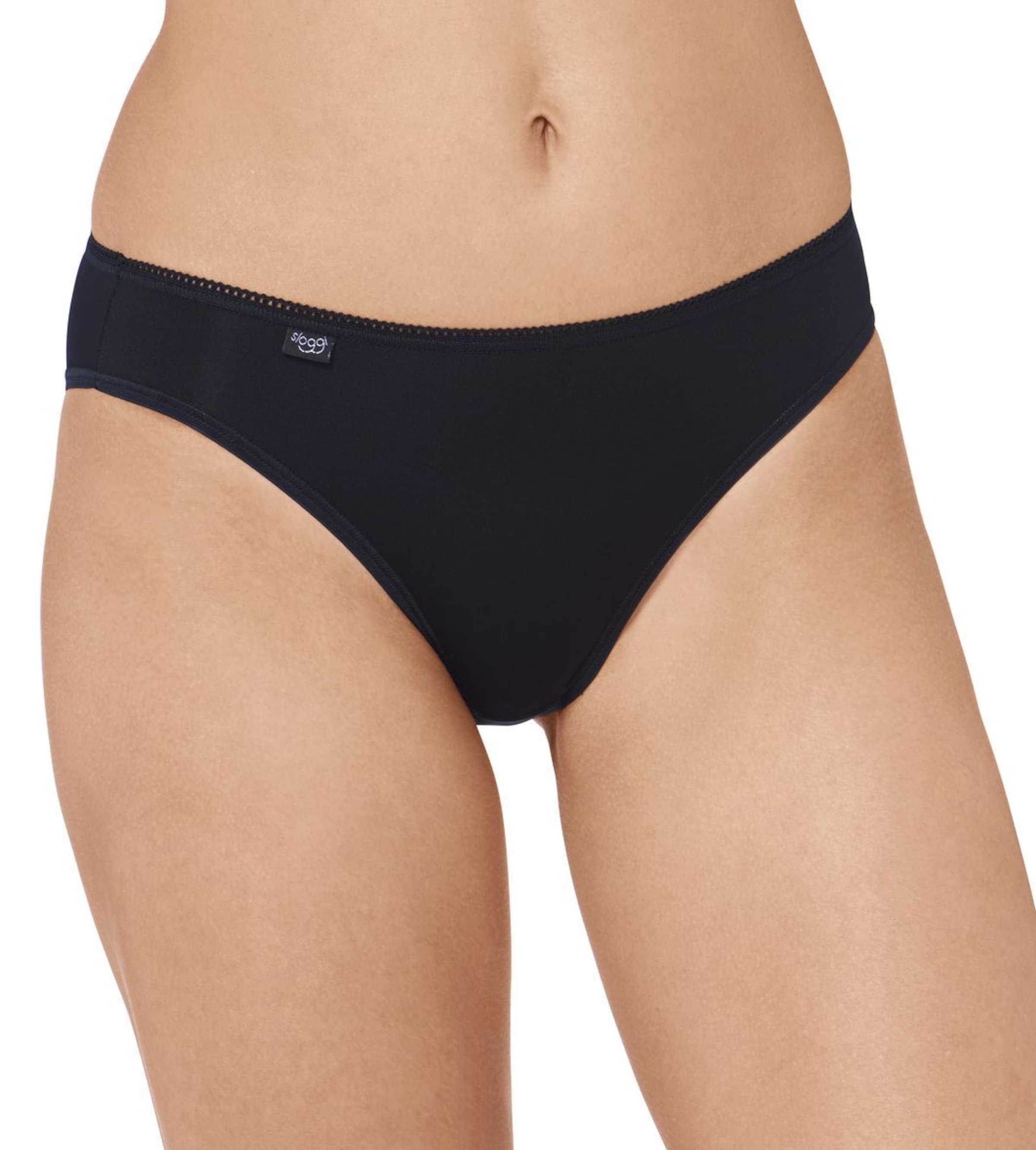 SLOGGI Slip in Schwarz: Vorderseite