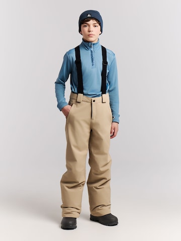 PROTEST Regular Sportbroek 'PRTStitch JR' in Bruin