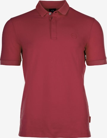 T-Shirt ARMANI EXCHANGE en rouge : devant