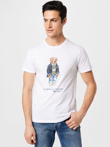 Polo Ralph Lauren Μπλουζάκι σε λευκό: μπροστά