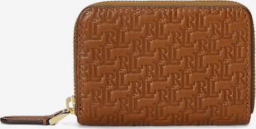 Lauren Ralph Lauren Wallet in Brown: front