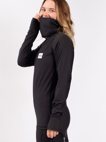 T-shirt fonctionnel Eivy en noir : devant
