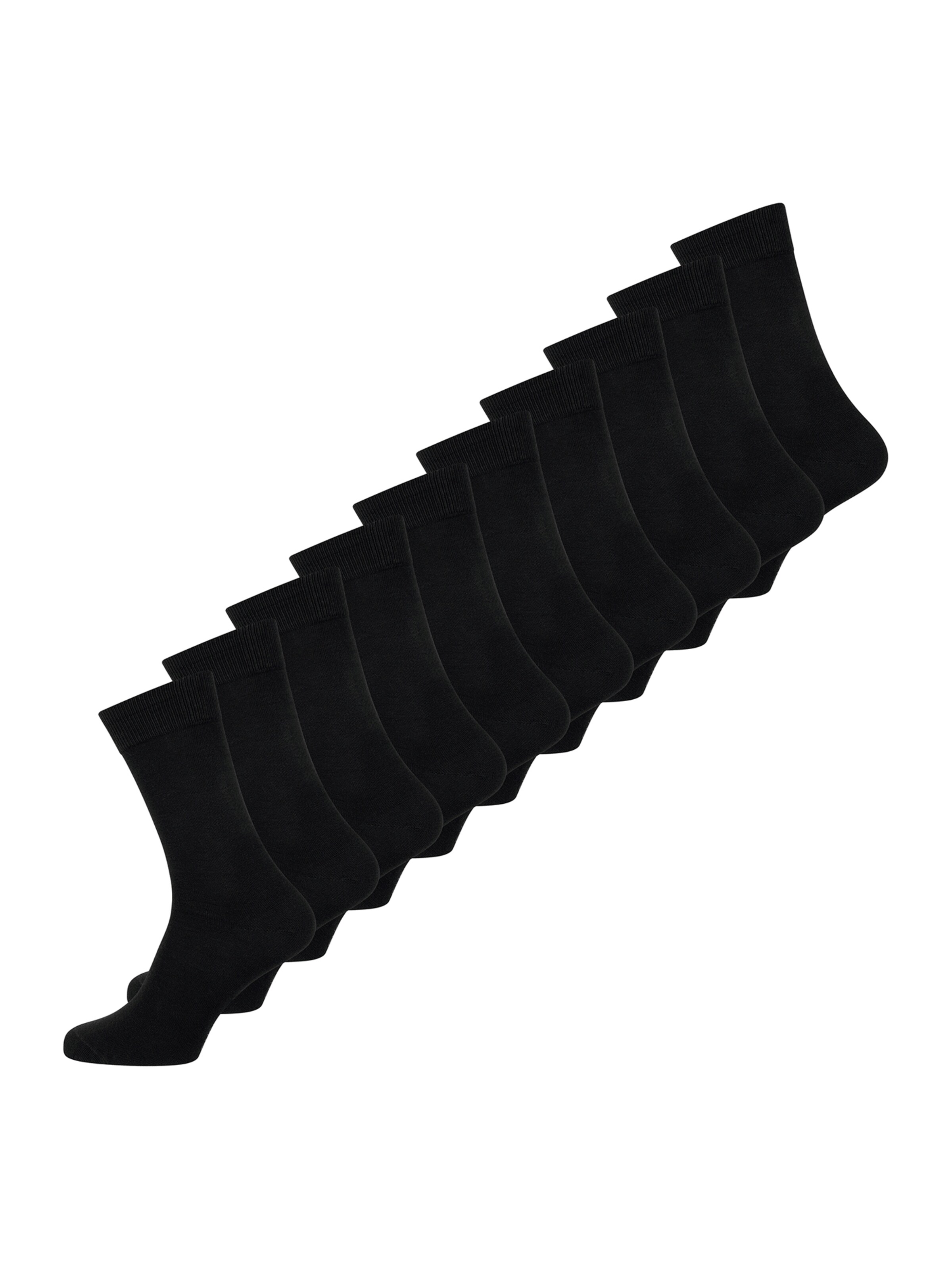 Nur Der Socks in Black: front