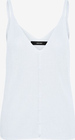 VERO MODA - Top de punto 'NEW LEXSUN' en blanco: frente