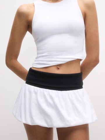 Pull&Bear Rok in Wit