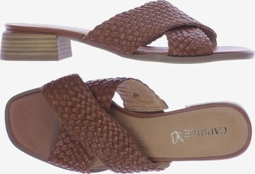 CAPRICE Sandalen 40 in Braun: predná strana