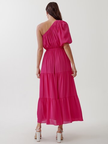 Tussah Kleid 'JOHANA' in Pink: zadná strana