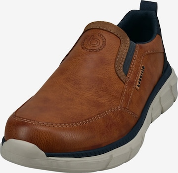 brūns bugatti Brīvā laika apavi bez aizdares: no priekšpuses