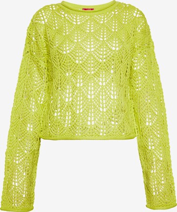 Pull-over swirly en vert : devant