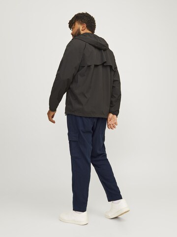 Jack & Jones Plus Wide leg Cargo trousers in Blue
