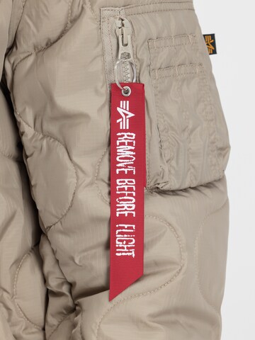 Veste mi-saison ALPHA INDUSTRIES en beige