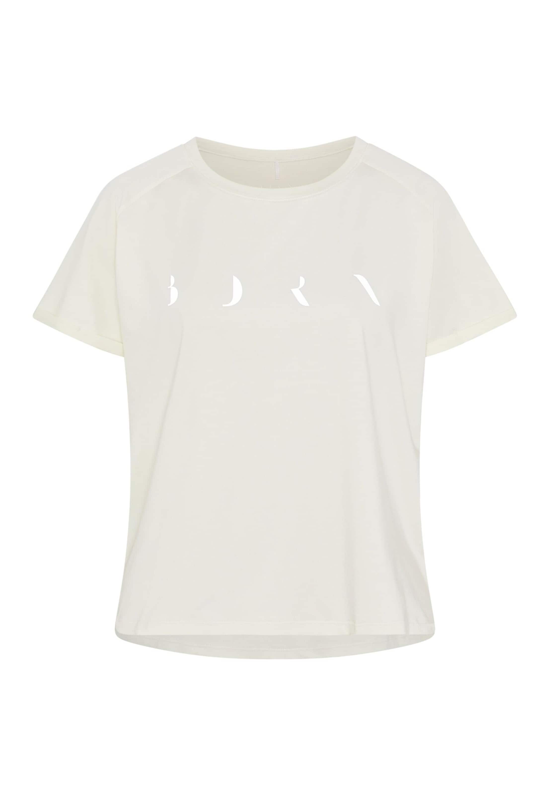 T-shirt 'Vero' Born Living Yoga en beige : devant