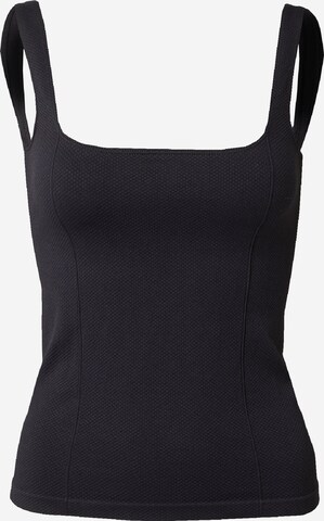 aim'n Sporttop 'Black Luxe' in Zwart: voorkant