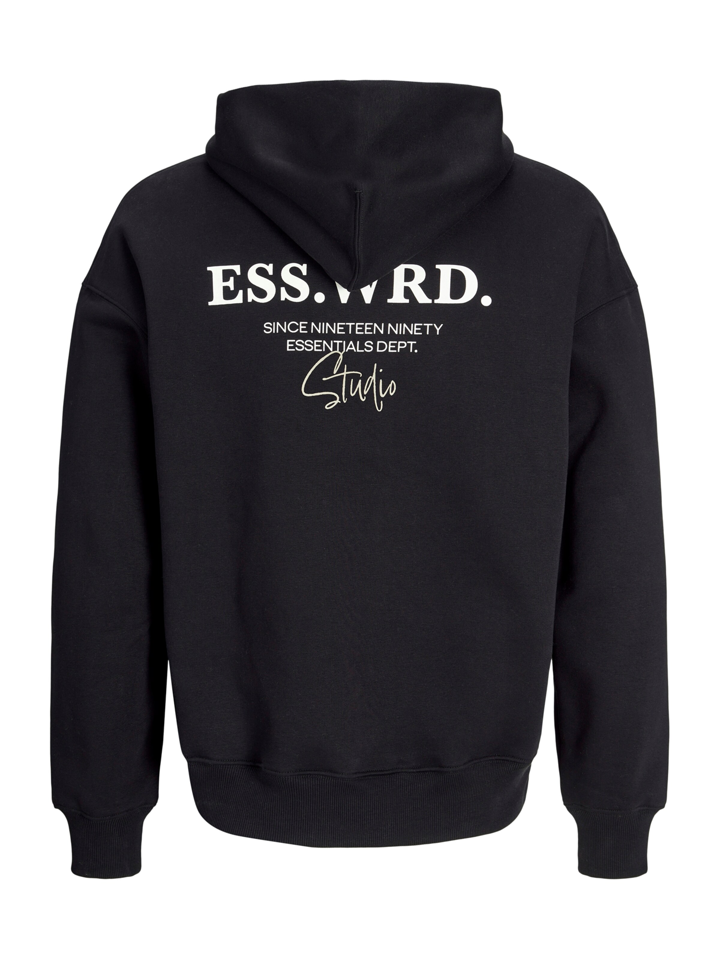 JACK & JONES Tréning póló 'JJEUrban Edge Studio' - fekete