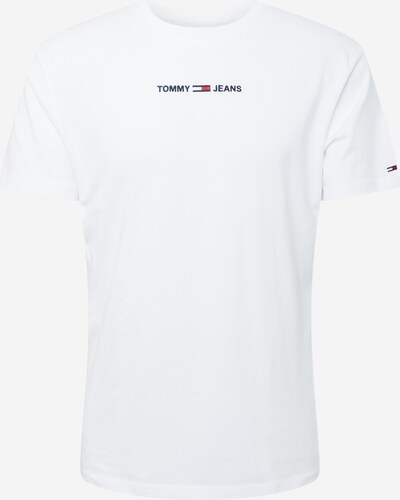 Tricou Tommy Jeans pe bleumarin / roșu / alb, Vizualizare produs