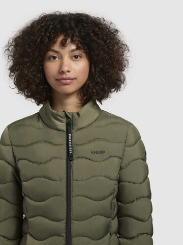 Veste mi-saison 'MERL' khujo en vert