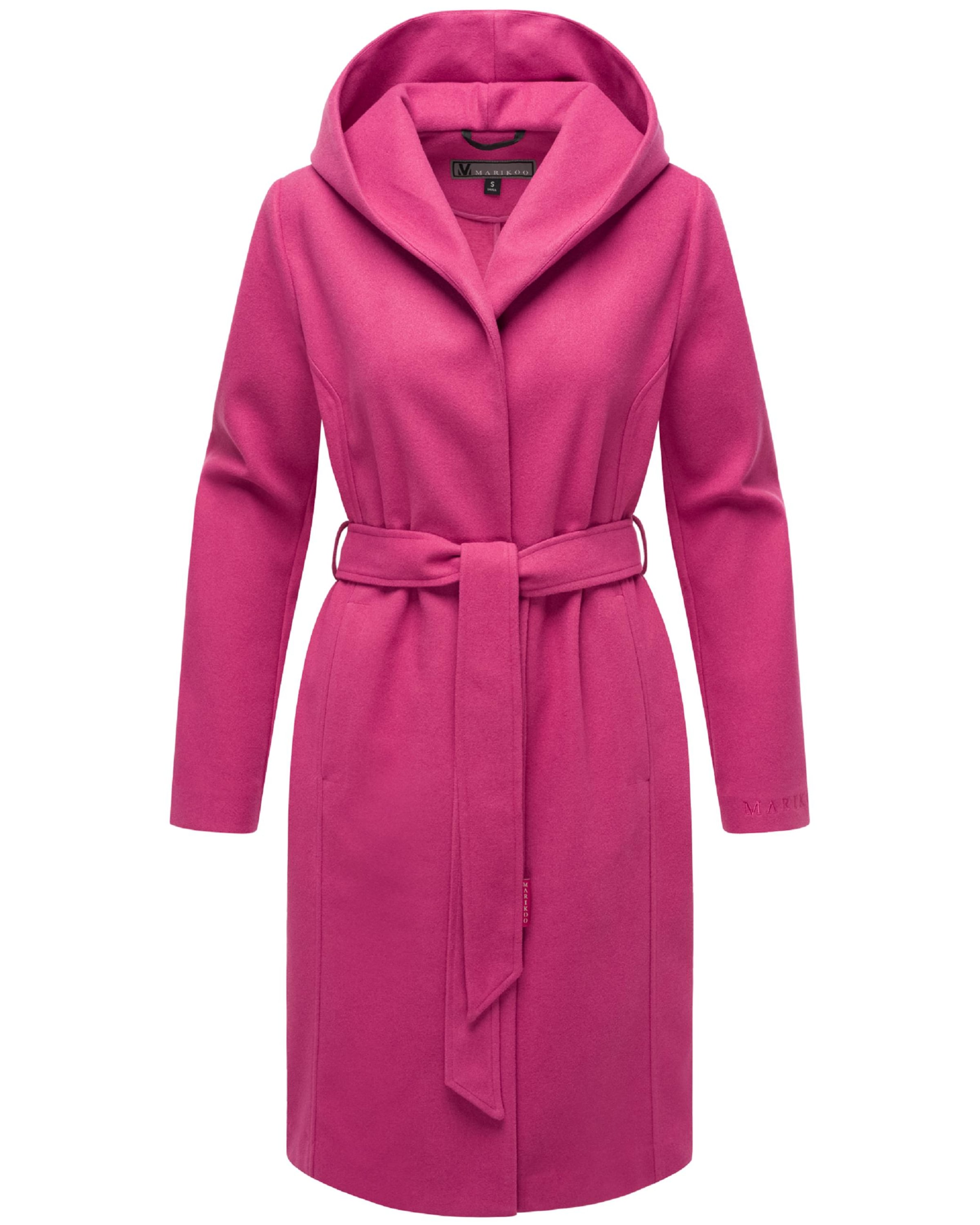 Cappotto di mezza stagione 'Kailii 16' di MARIKOO in rosa: frontale