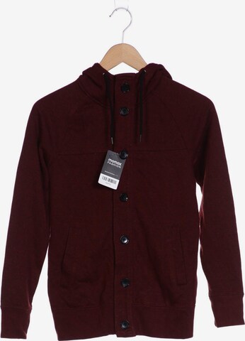 H&M Sweatshirt & Zip-Up Hoodie in XS in Red: front