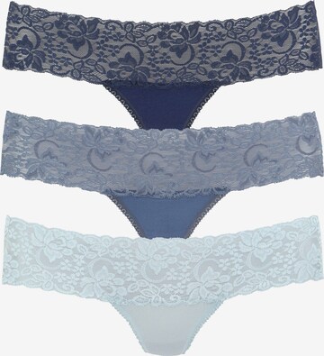 VIVANCE String in Blauw: voorkant