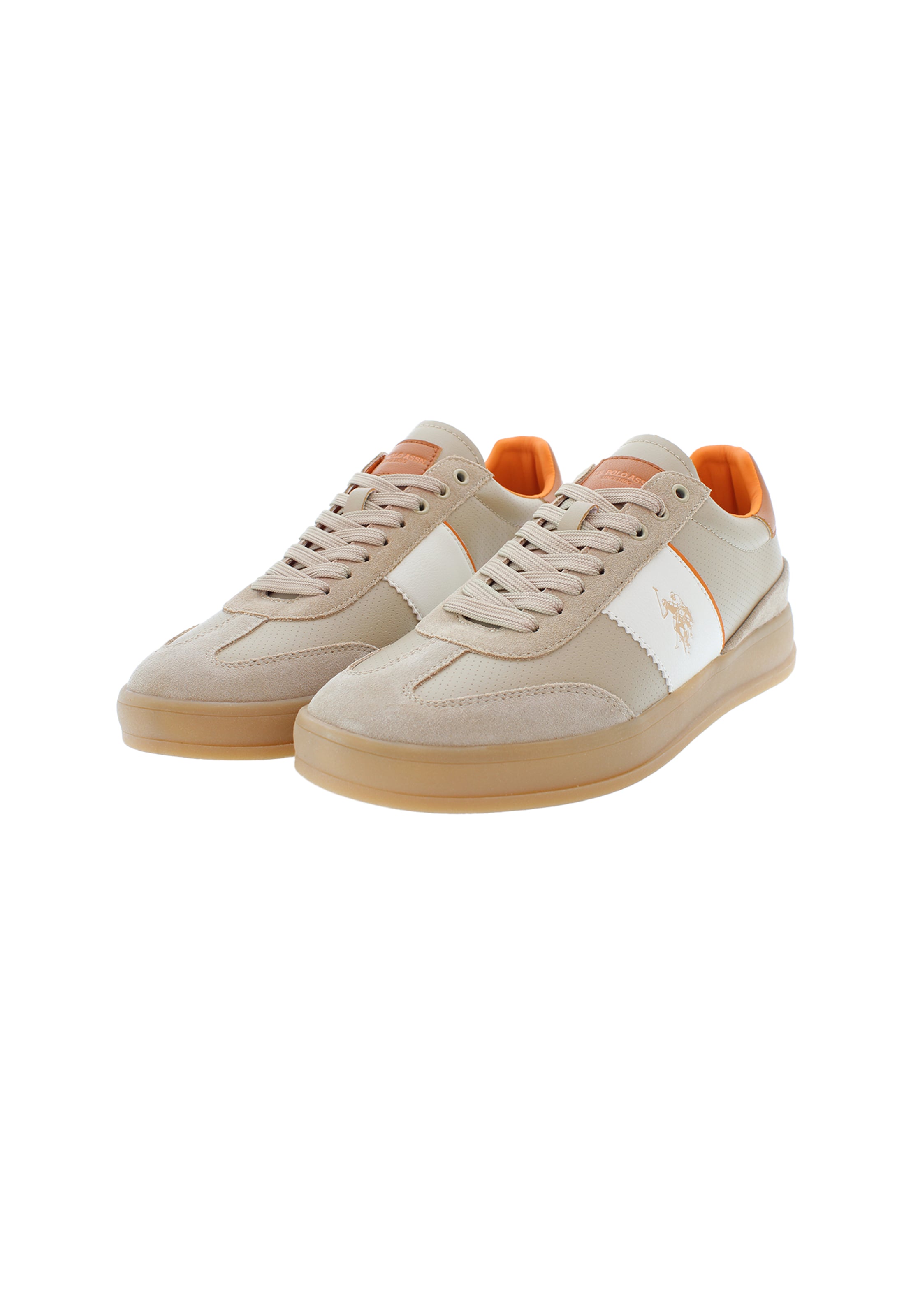 U.S. POLO ASSN. Sneakers laag 'Campy' in Beige