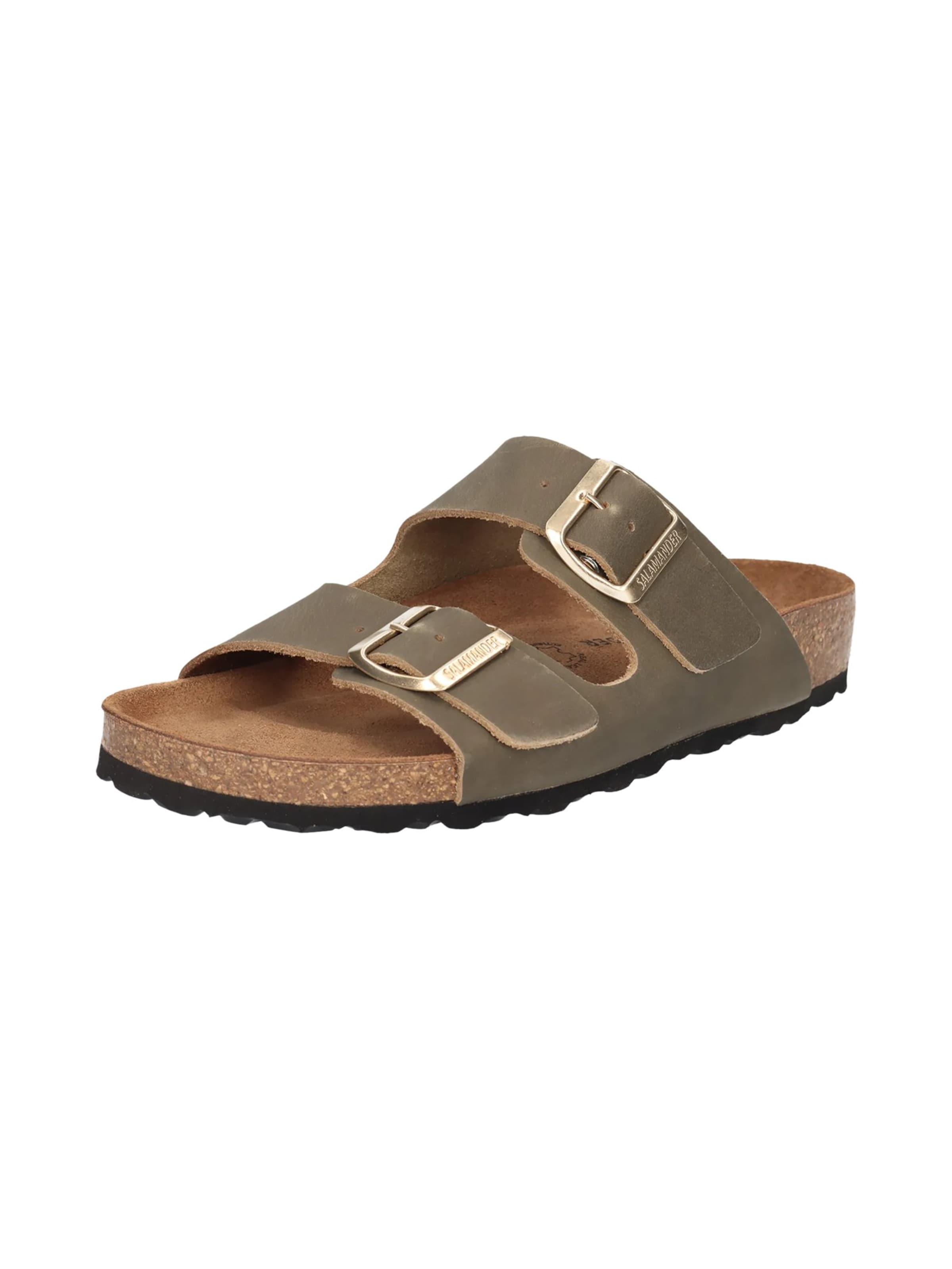 Mule SALAMANDER en vert : devant