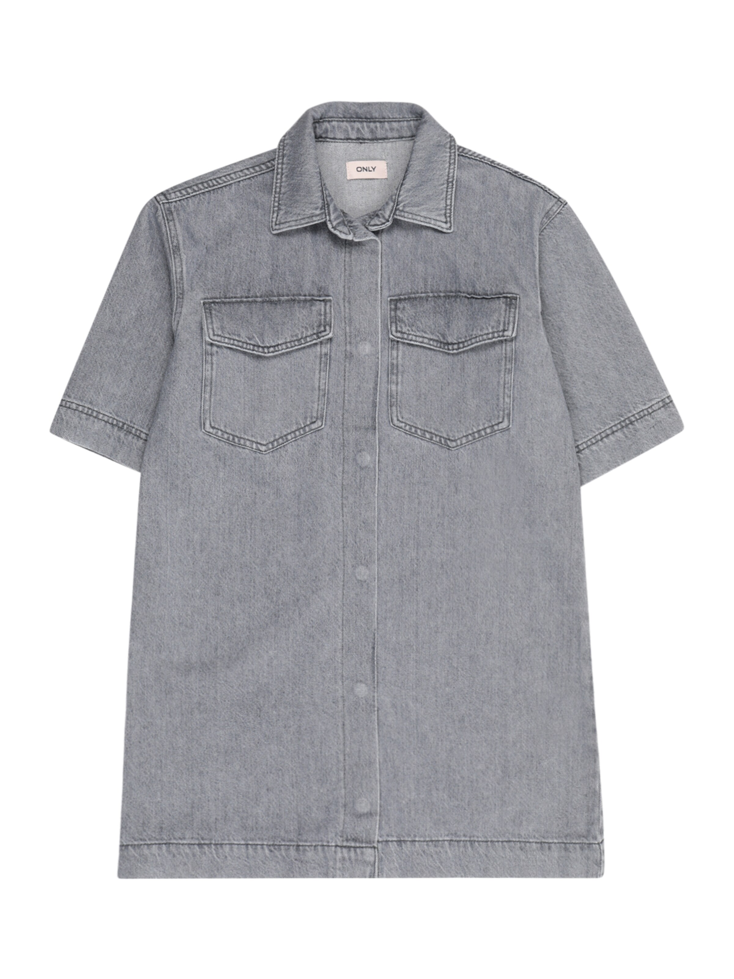 ONLY GIRLS Sukienka w kolorze szary: przód