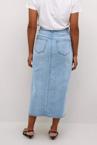 Kaffe Rok 'Sinem' in Blauw