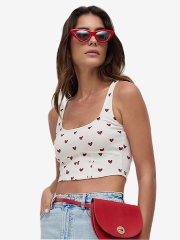 No Matter What Top in White