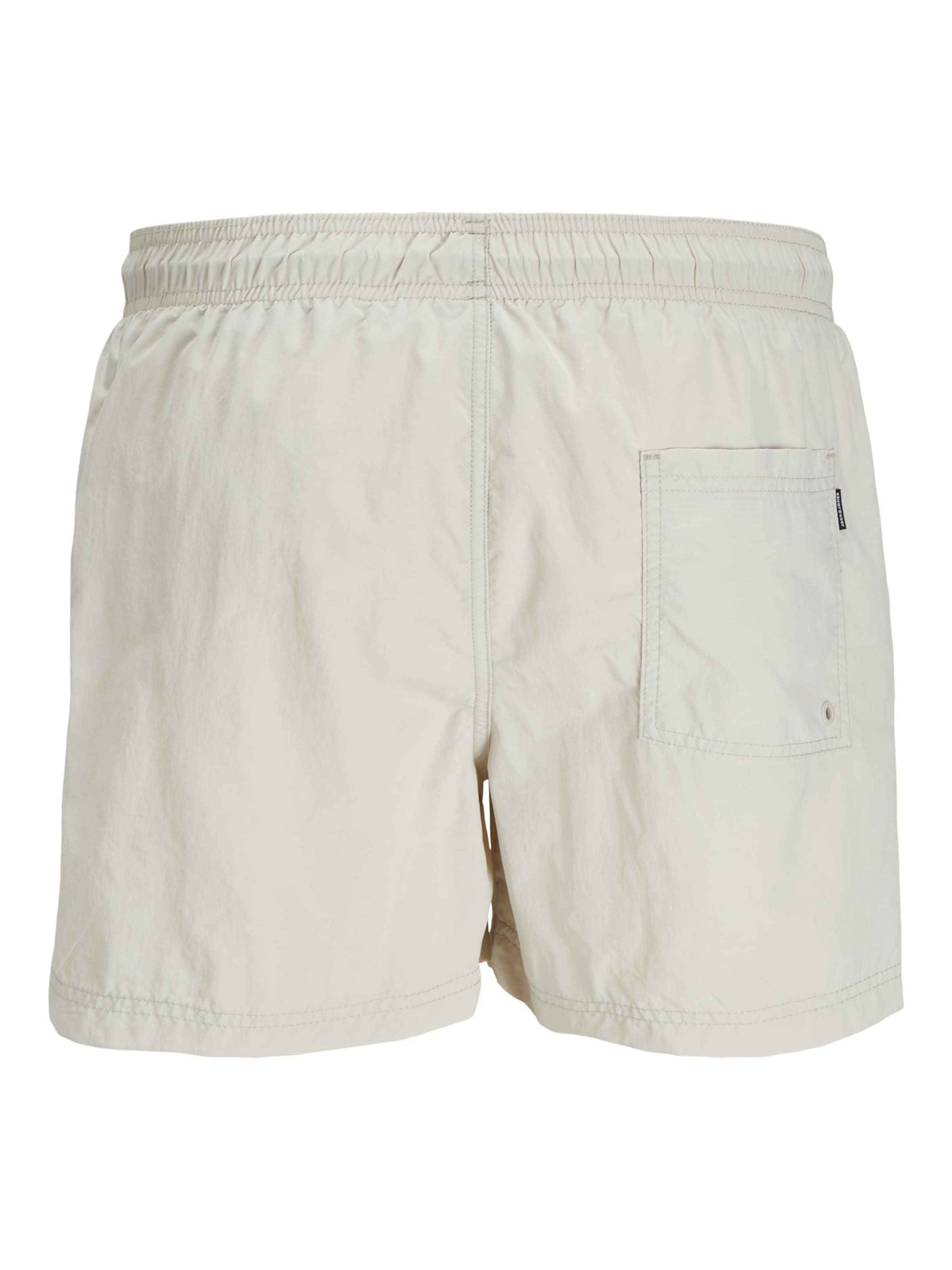 JACK & JONES Zwemshorts 'NAXOS' in Wit