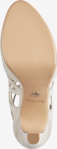 TAMARIS Pumps med hög framdel i beige