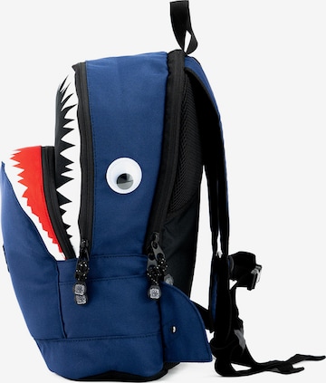 Pick & Pack Backpack 'Shark Shape' in Blue