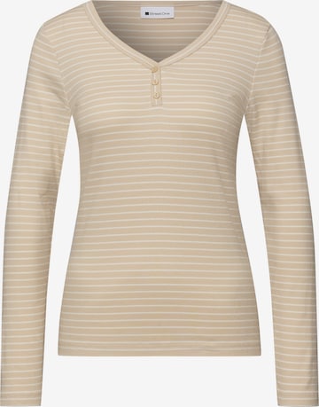 STREET ONE Shirt in Beige: front